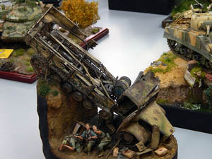 AMT 2014 - Diorama camion OPEL MAULTIER