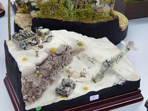 AMT 2014 - Diorama desierto Messerschmitt BF 109