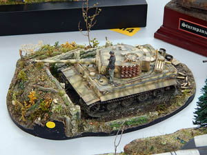 AMT 2014 - Diorama Tiger I Segunda Guerra Mundial