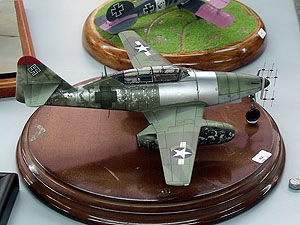 Diorama Messerschmitt Me 262 Segunda Guerra Mundial