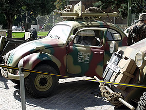VolksWagen div. SS vehiculo de recreación historica - Feria No Solo Militaria 2012