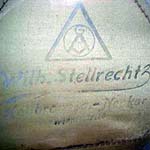 Fabricante Berolina con logo del distribuidor W.Stellrecht
