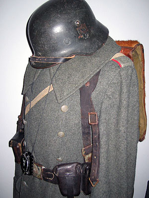 Abrigo M42 de artilleria con equipamiento